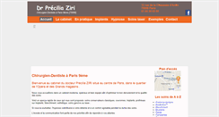 Desktop Screenshot of dr-preciliaziri.com